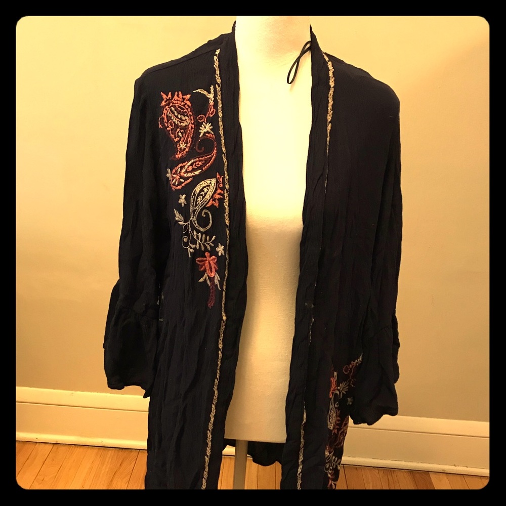 Knox Rose paisley cardigan